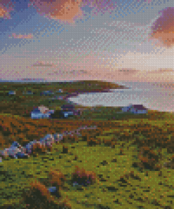 County Mayo Ireland Landscape Diamond Painting