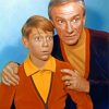 Dr Zachary And Will Robinson Lost In Space Diamond Painting