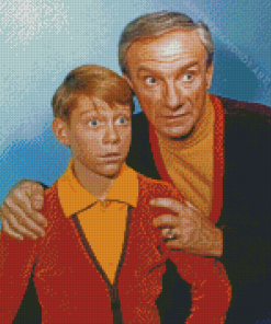 Dr Zachary And Will Robinson Lost In Space Diamond Painting