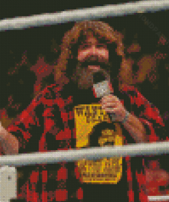 Former Wrestler Mick Foley Diamond Painting