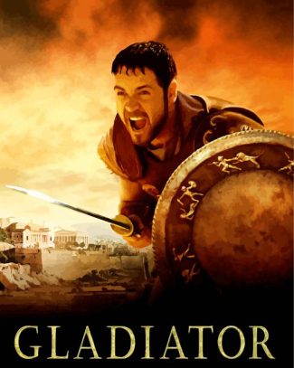 Gladiator Movie Diamond Painting
