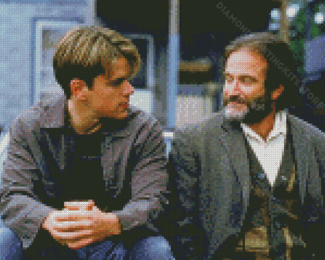 Good Will Hunting Movie Characters Diamond Painting