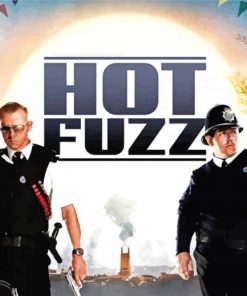 Hot Fuzz Poster Diamond Painting
