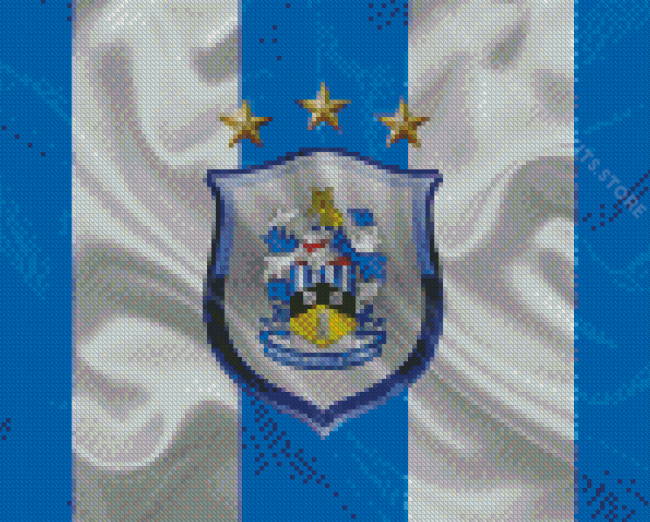 Huddersfield Football Club Logo Diamond Painting