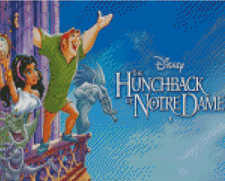 Hunchback Of Notre Dame Poster Diamond Painting