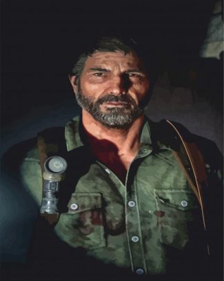 Joel Miller The Last Of Us Game Diamond Painting