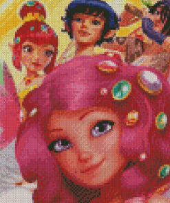 Mia And Me Characters Diamond Painting