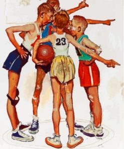 Norman Rockwell Oh Yeah Diamond Painting