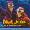 Nut Job Movie Poster Diamond Painting