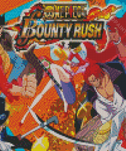 One Piece Bounty Rush Poster Diamond Painting