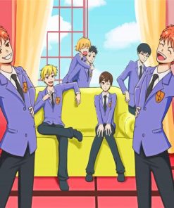 Ouran Host Club Characters Diamond Painting