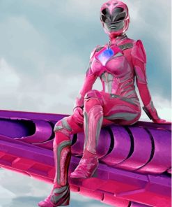 Pink Power Ranger Diamond Painting