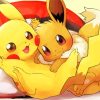 Pokemon Pikachu And Eevee Friends Diamond Painting