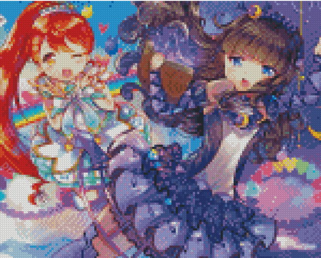 Pripara Girls Diamond Painting