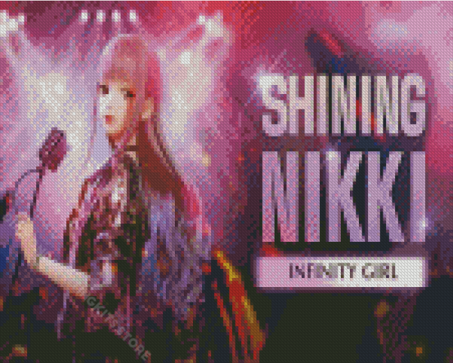 Shining Nikki Game Poster Diamond Painting