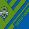 Soccer Seattle Sounders Diamond Painting