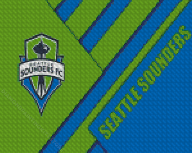 Soccer Seattle Sounders Diamond Painting