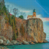 Split Rock Lighthouse Minnesota Diamond Painting