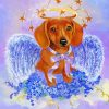 The Angel Dog Diamond Painting