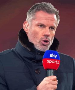 The Commentator Jamie Carragher Diamond Painting