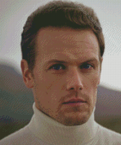 The Handsome Actor Sam Heughan Diamond Painting