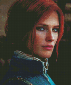 The Witcher Triss Character Diamond Painting