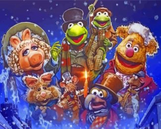 The Muppet Christmas Diamond Painting