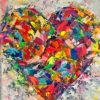 Abstarct Heart Diamond Painting