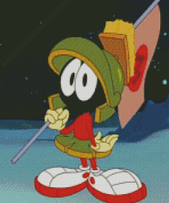 Aesthetic Marvin The Martian Diamond Painting