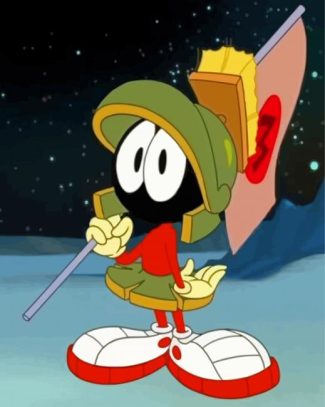 Aesthetic Marvin The Martian Diamond Painting