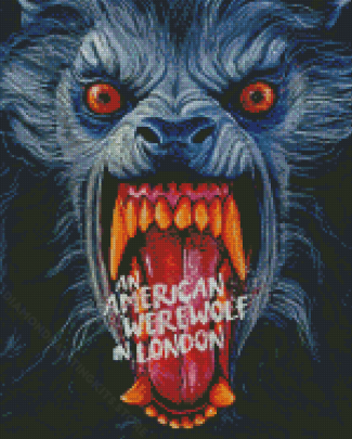 An American Werewolf In London Diamond Painting