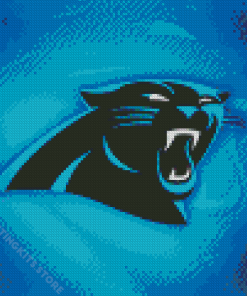 Carolina Panthers Logo Diamond Painting