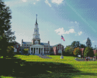 Colby College Waterville Diamond Painting