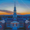 Colby College At Sunset Diamond Painting