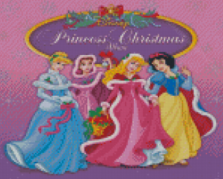 Disney Princess Christmas Diamond painting