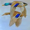 Flying Wild Ducks Diamond Painting