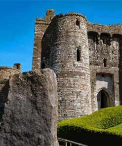 Kidwelly Castle In Carmarthenshire Diamond Painting