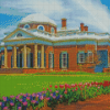 Monticello Historical Landmark Diamond Painting