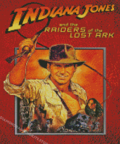 Raiders Of The Lost Ark Poster Diamond Painting