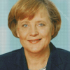 Angela Merkel Diamond Painting
