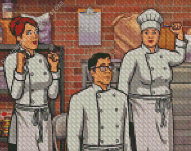 Archer Characters Diamond Painting