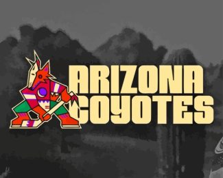 Arizona Coyotes Poster Diamond Painting