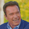 Arnold Schwarzenegger Smiling Diamond Painting