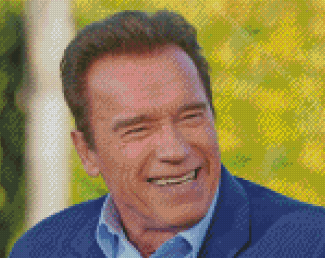 Arnold Schwarzenegger Smiling Diamond Painting