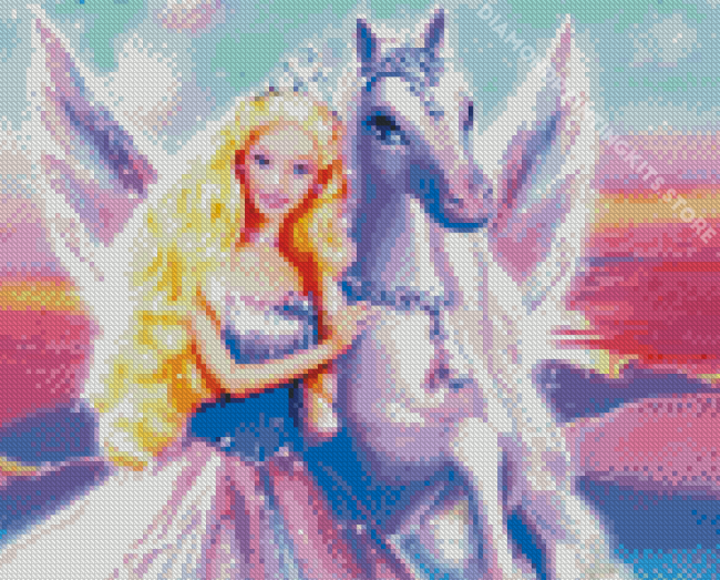 Barbie And The Magic Of Pegasus Diamond Painting