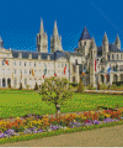 Caen Castle Building Diamond Painting