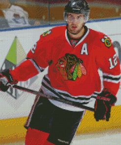 Chicago Blackhawks Ice Hockey Player Diamond Painting