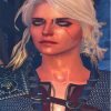 Cirilla Witcher Serie Character Diamond Painting