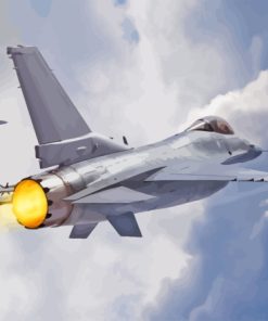 F16 Fighting Falcon Diamond Painting