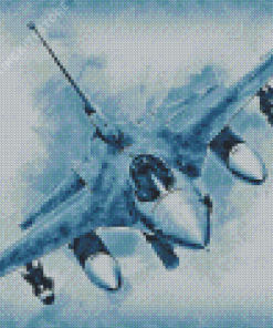 F16 Fighting Falcon Art Diamond Painting